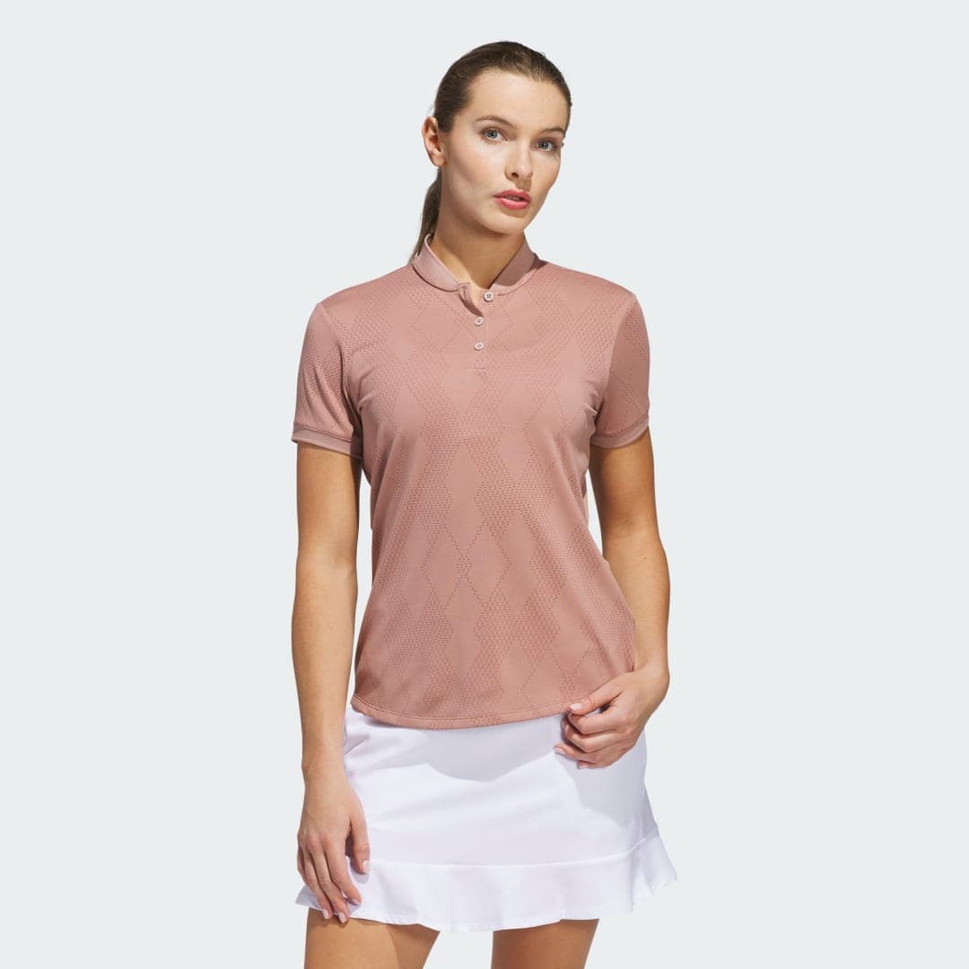 Adidas Ultimate365 Diamond Jacquard Poloskjorte
