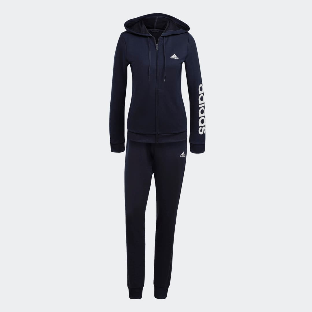 Adidas Essentials Logo French Terry Treningsdress
