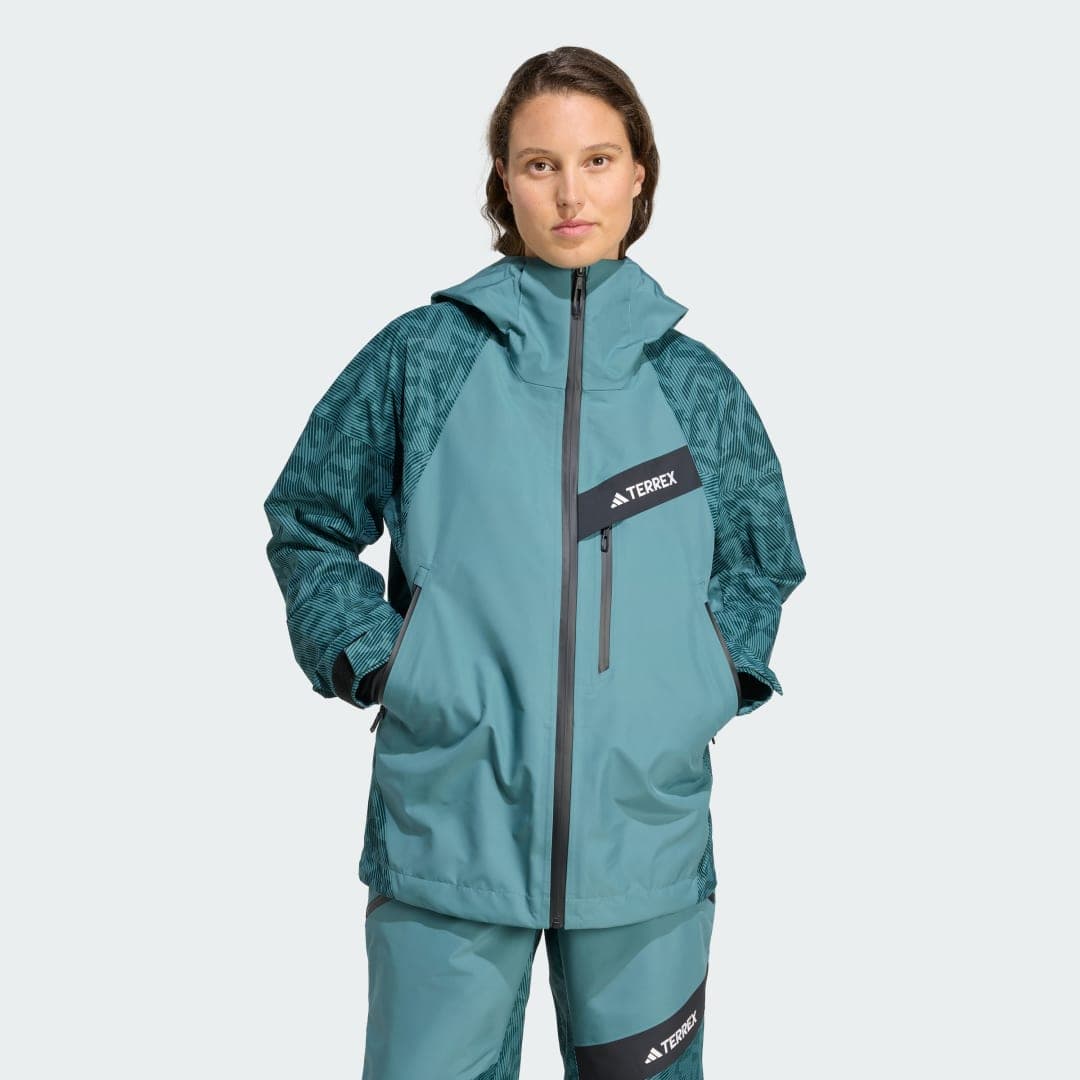Adidas Terrex Techrock Hybrid PRIMEKNIT CLIMAPROOF+ Jakke