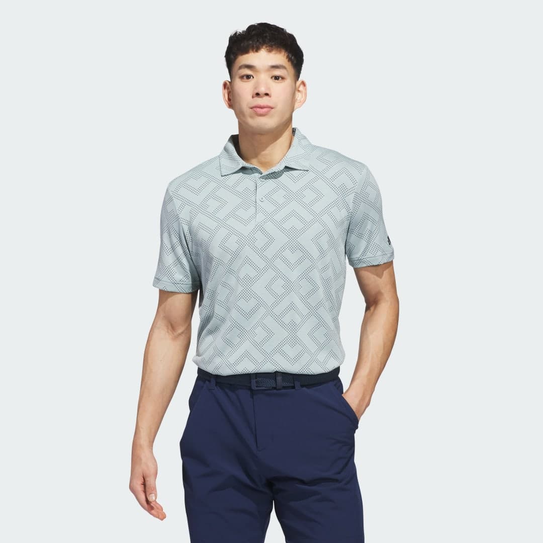 Adidas ULTIMATE365 JACQUARD POLOSKJORTE