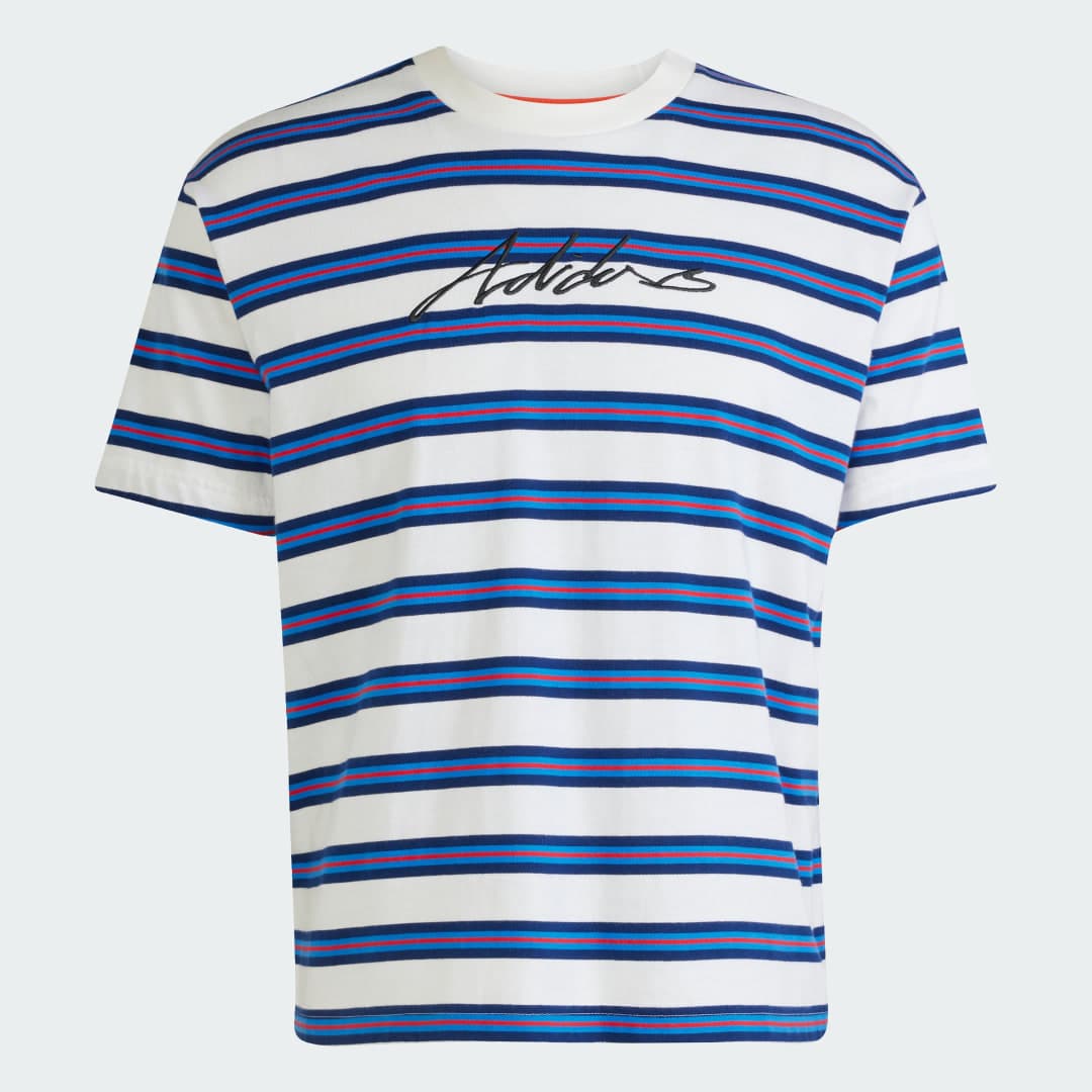 Adidas Americana Striped T-Shirt