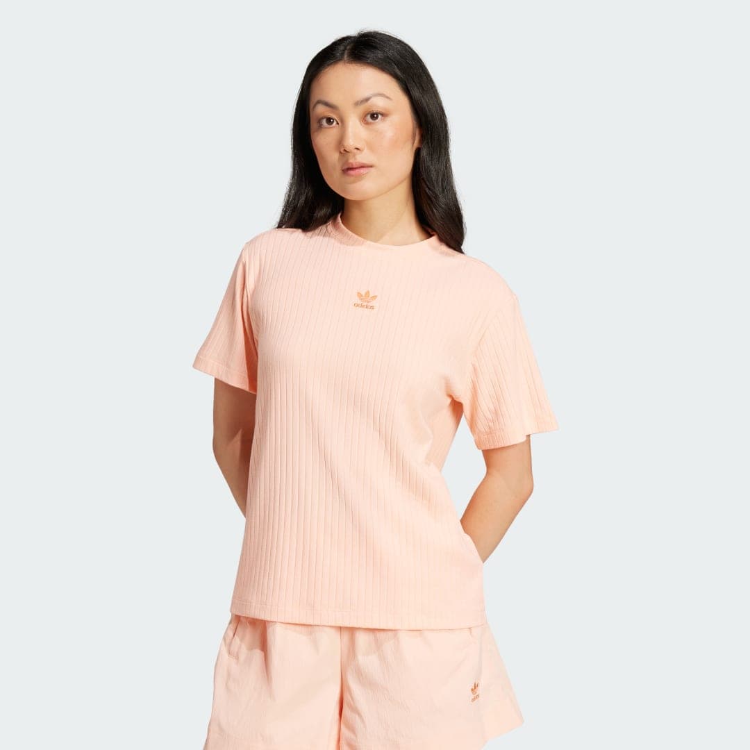 Adidas Essentials Wide Rib T-Shirt