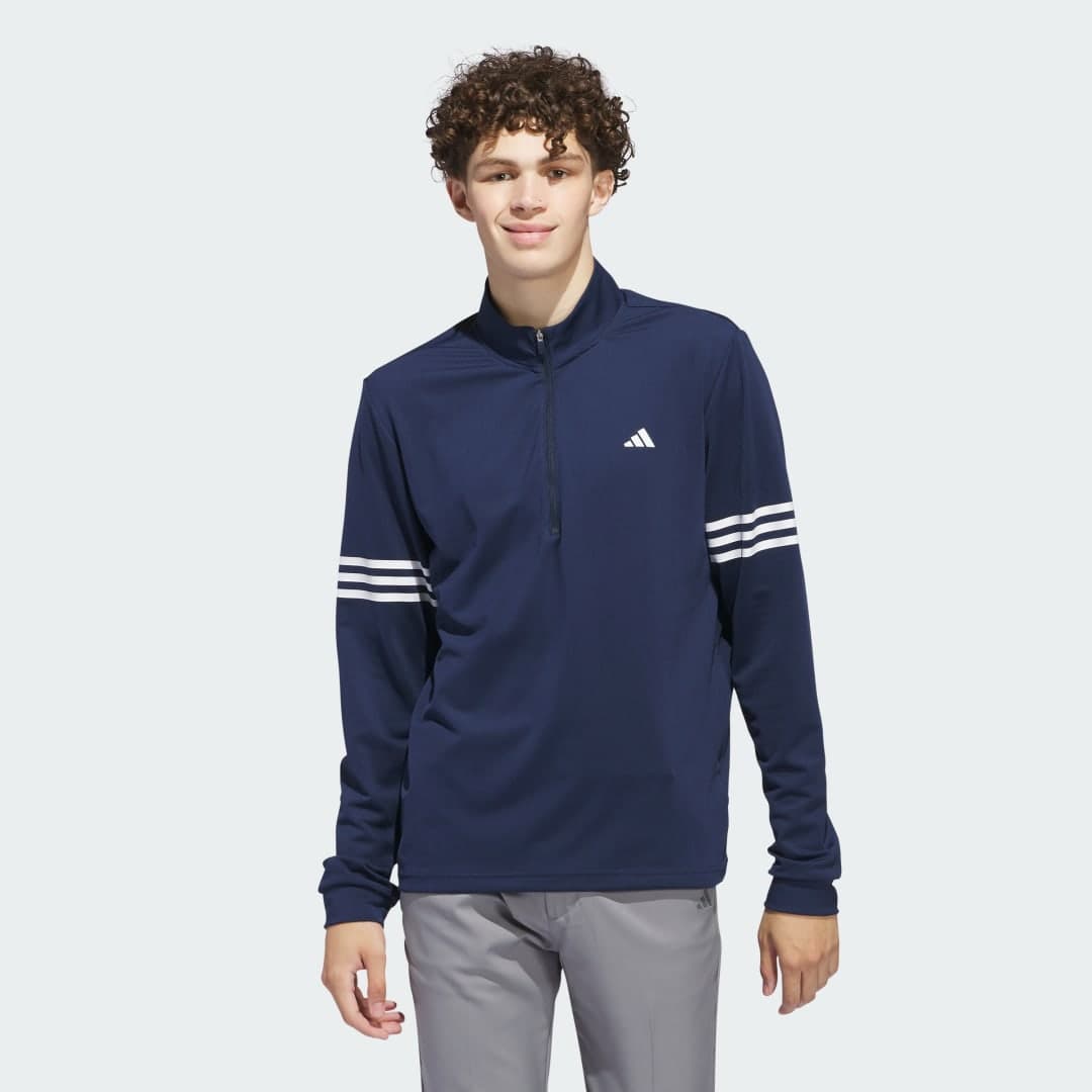 Adidas Adi 3-Stripes Half-Zip Overdel