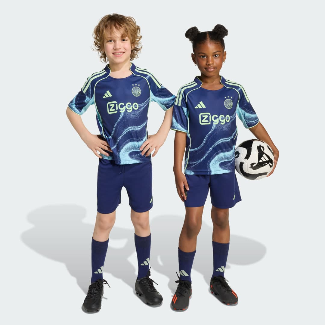 Adidas Ajax Amsterdam 25/26 Mini Bortedrakt