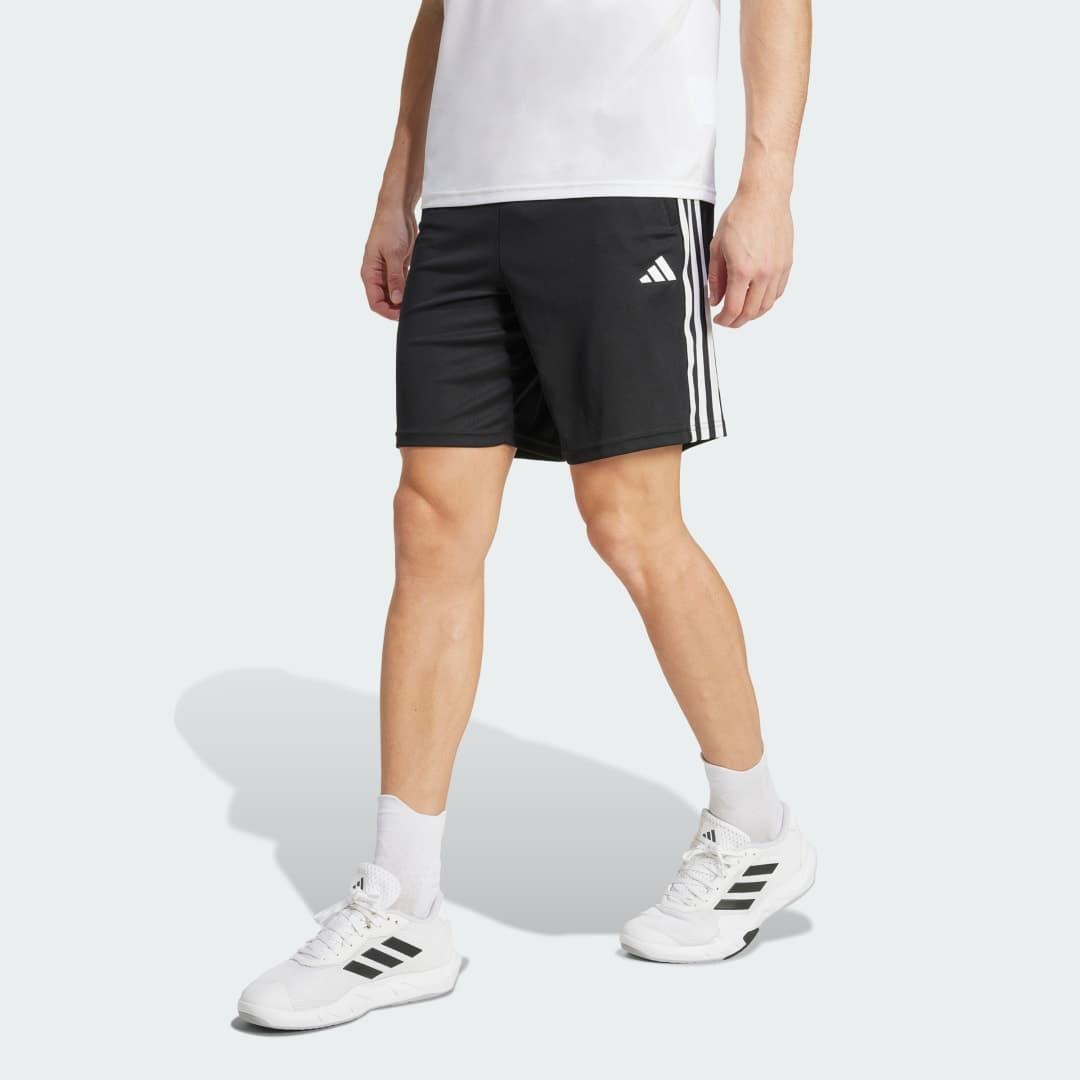 Train Essentials Piqué 3-Stripes Treningsshorts