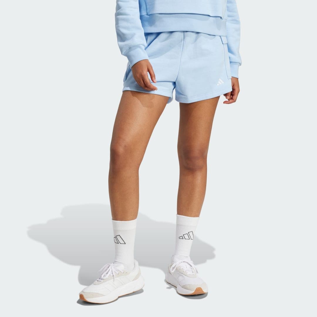 Essentials Small Logo French Terry Cargo Shorts