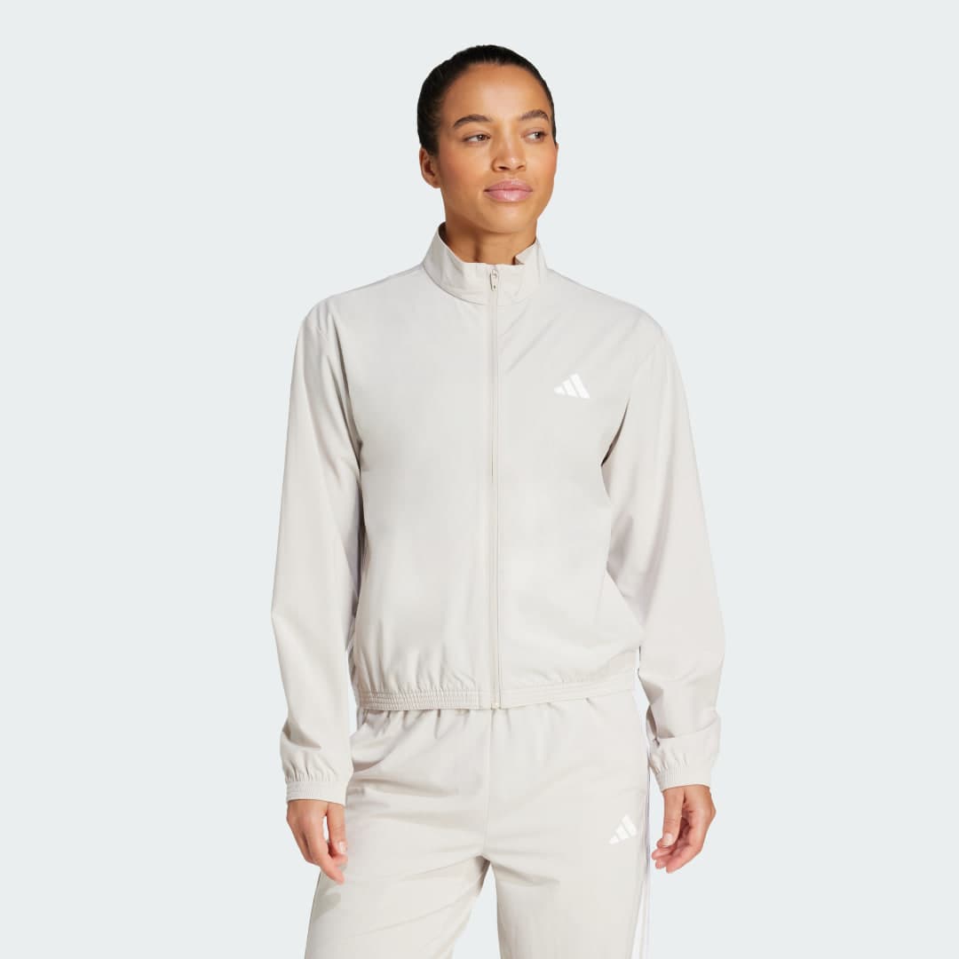 Adidas Train Essentials 3-Stripes Woven Warm-Up Jakke