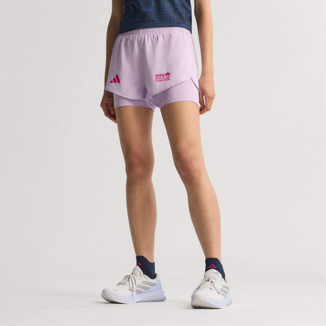 Adidas BMW BERLIN-MARATHON 2025 2IN1 SHORTS DAME