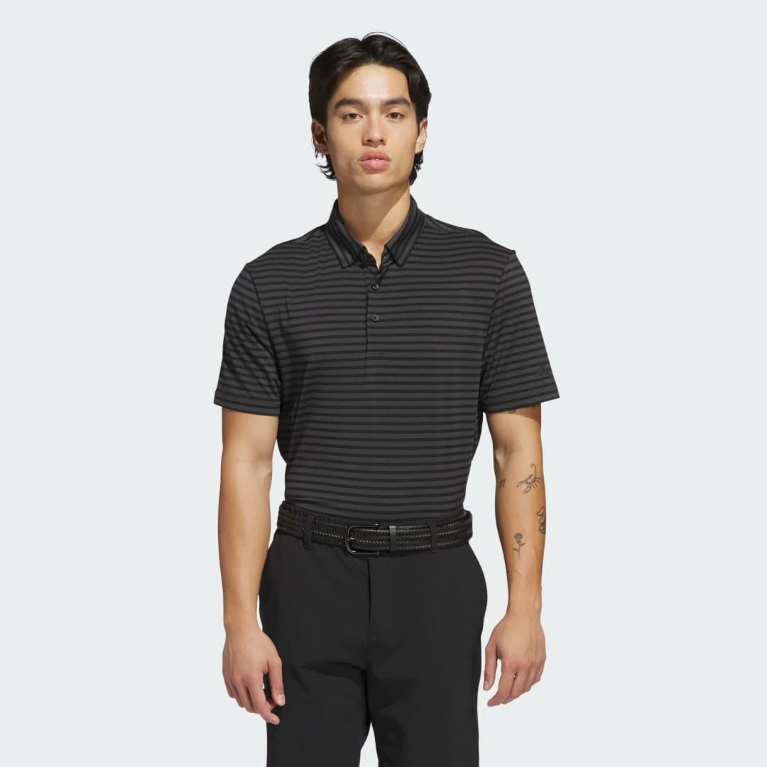 Adidas Ultimate365 Stripe Polo Shirt