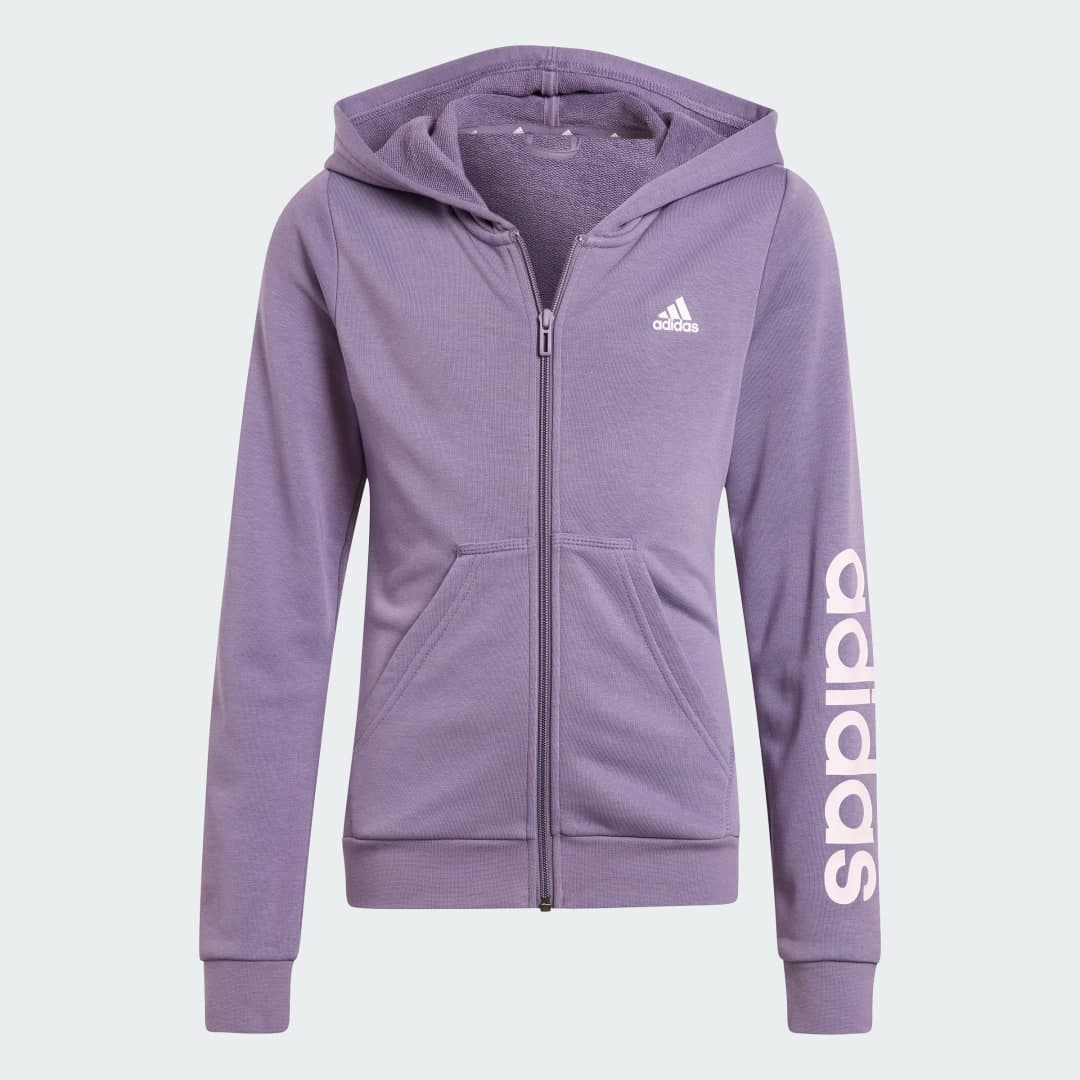 Essentials Linear Logo Full-Zip Hettegenser