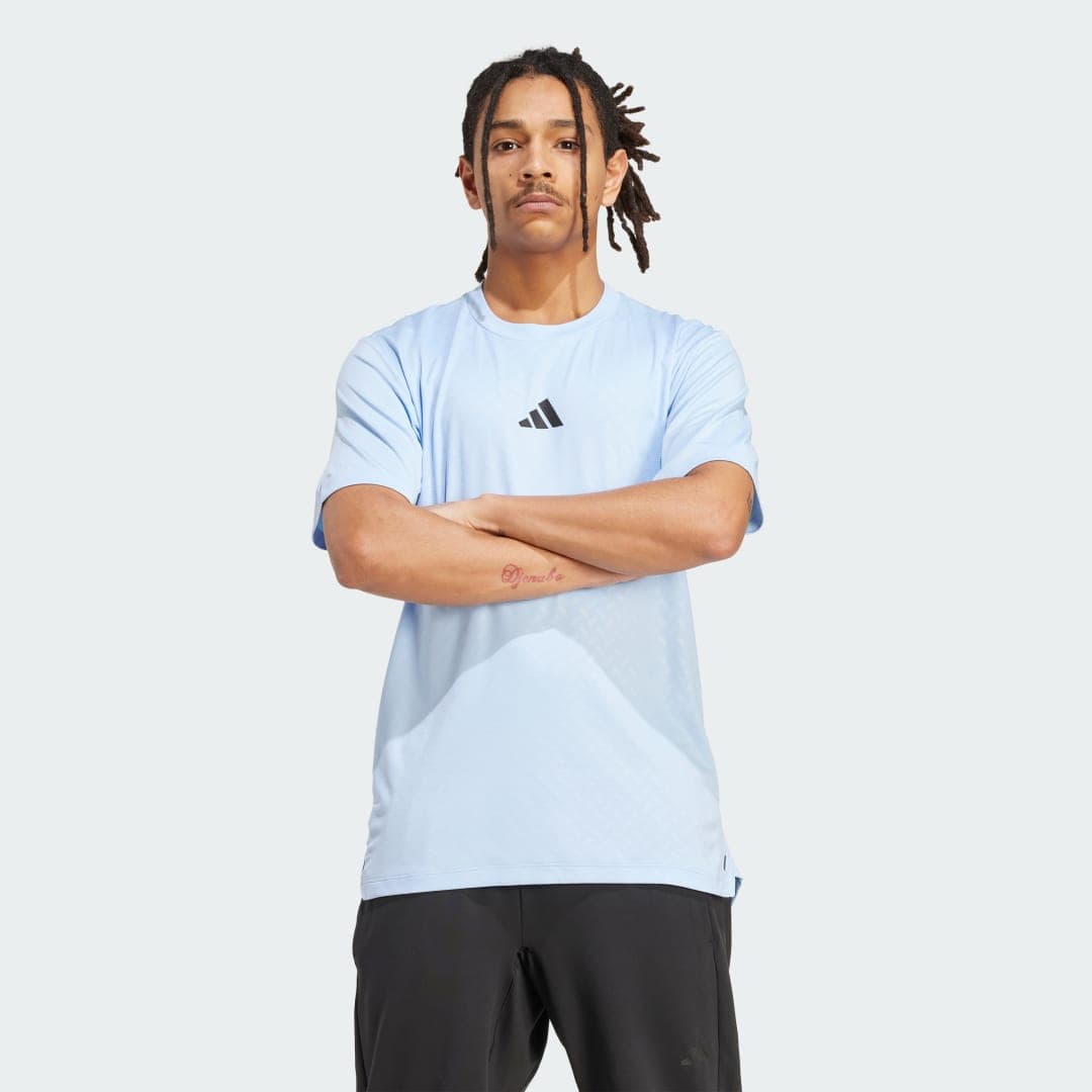 Adidas PrimeLift 3-Stripes T-skjorte