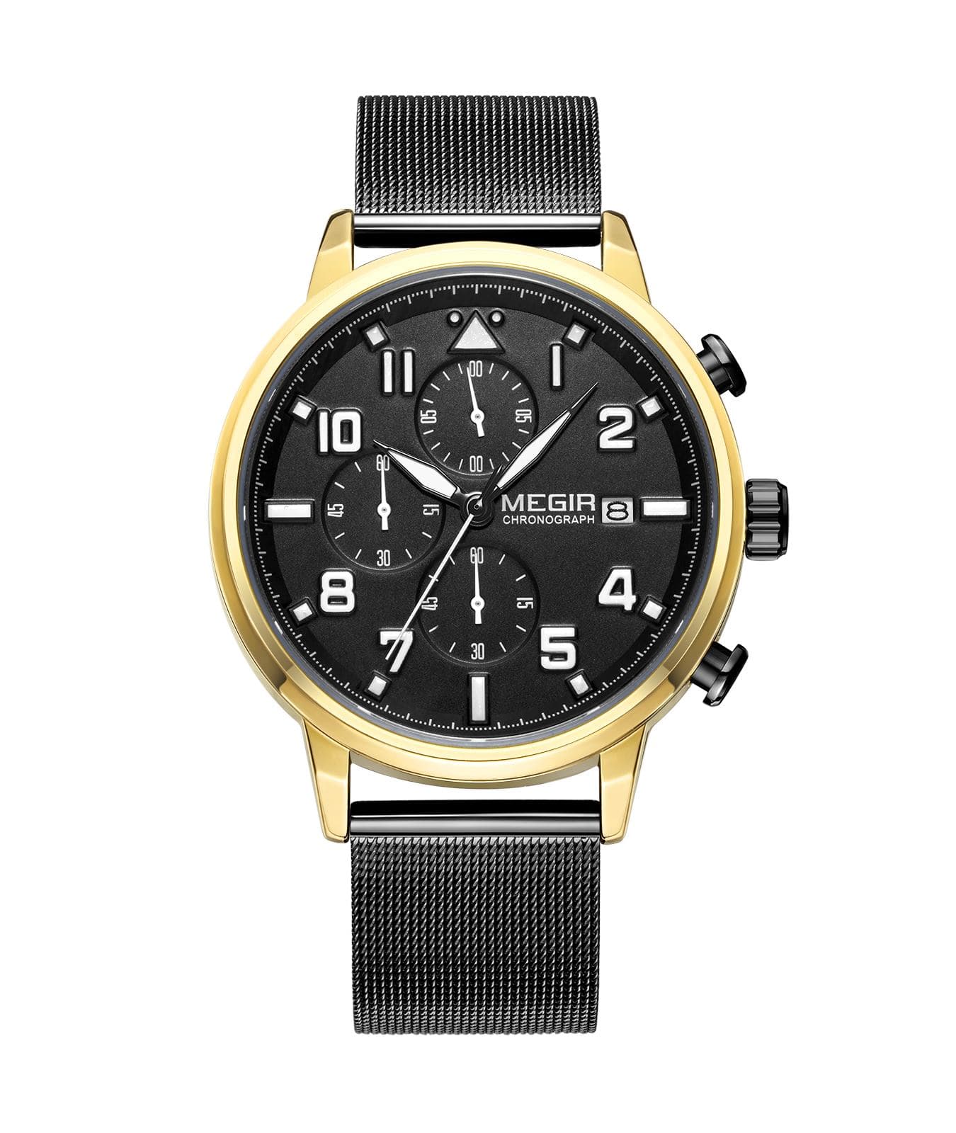 Prydligt Megir Chrono Pilot Gold