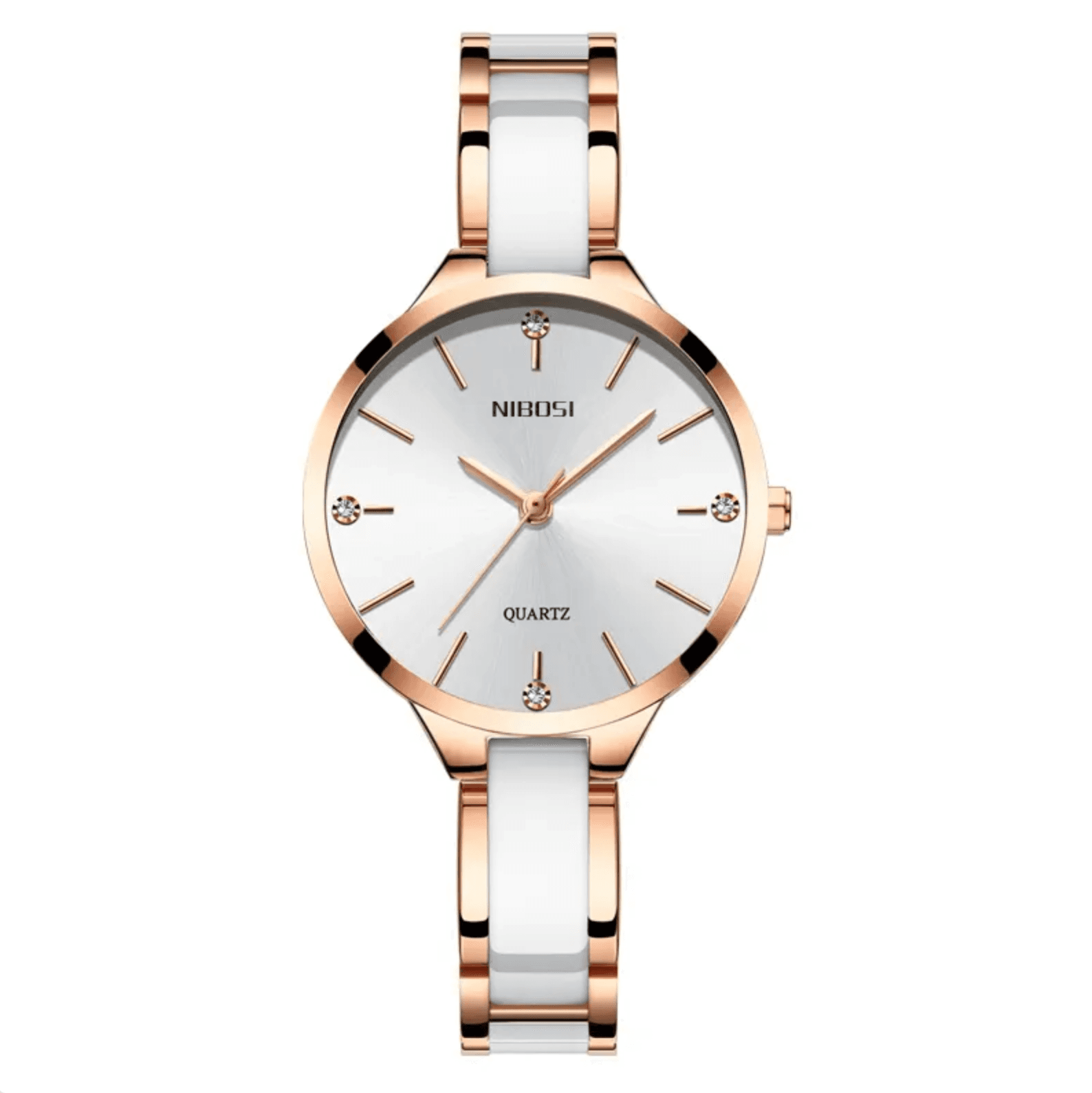 Nibosi Nibosi Sunchaser Rose Gold White