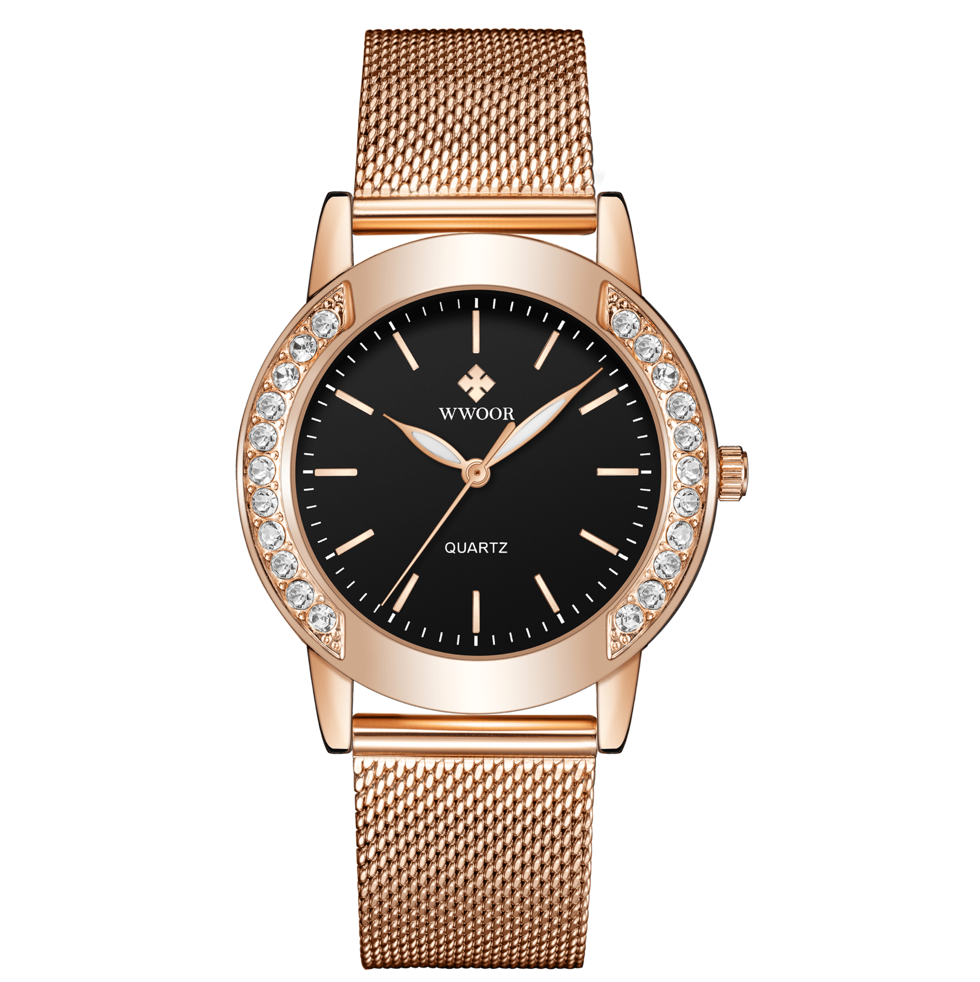 WWOOR WWOOR Cantana Rose Gold Black