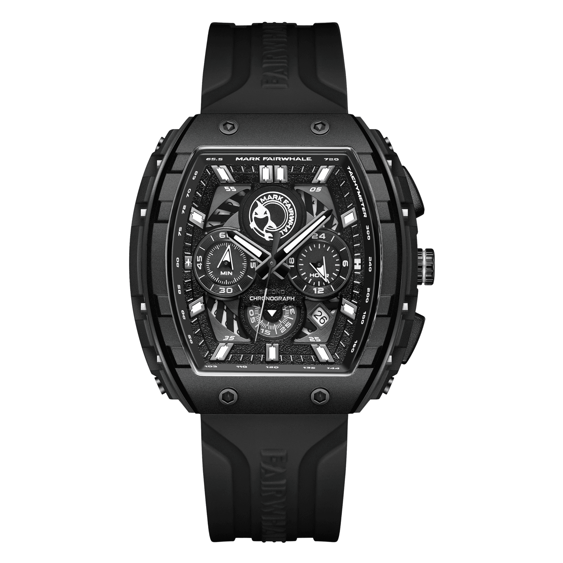 Mark Fairwhale Mark Fairwhale SpaceTime Black Rubber