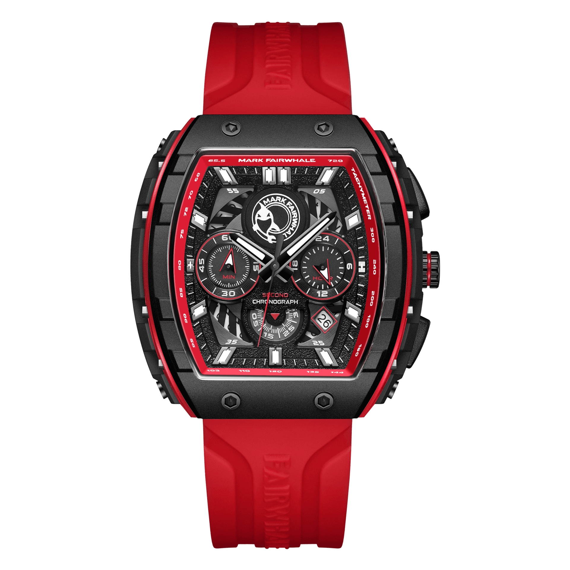 Mark Fairwhale Mark Fairwhale SpaceTime Red Rubber