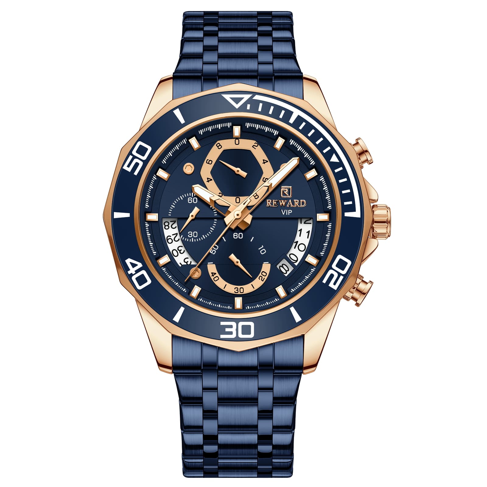 Reward Reward Obsidian Rose Gold Blue