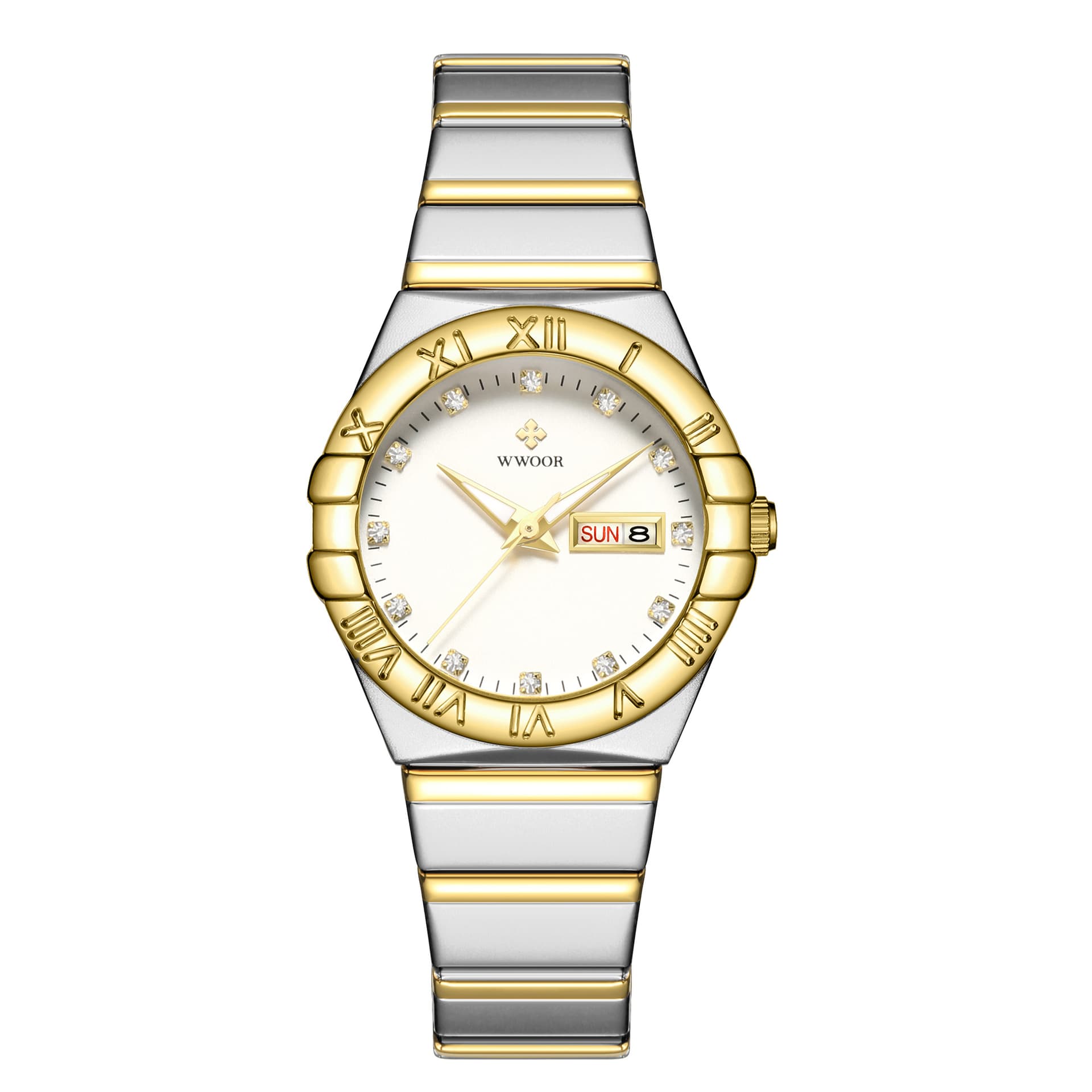 WWOOR WWOOR Nocturne Ladies Silver Gold White