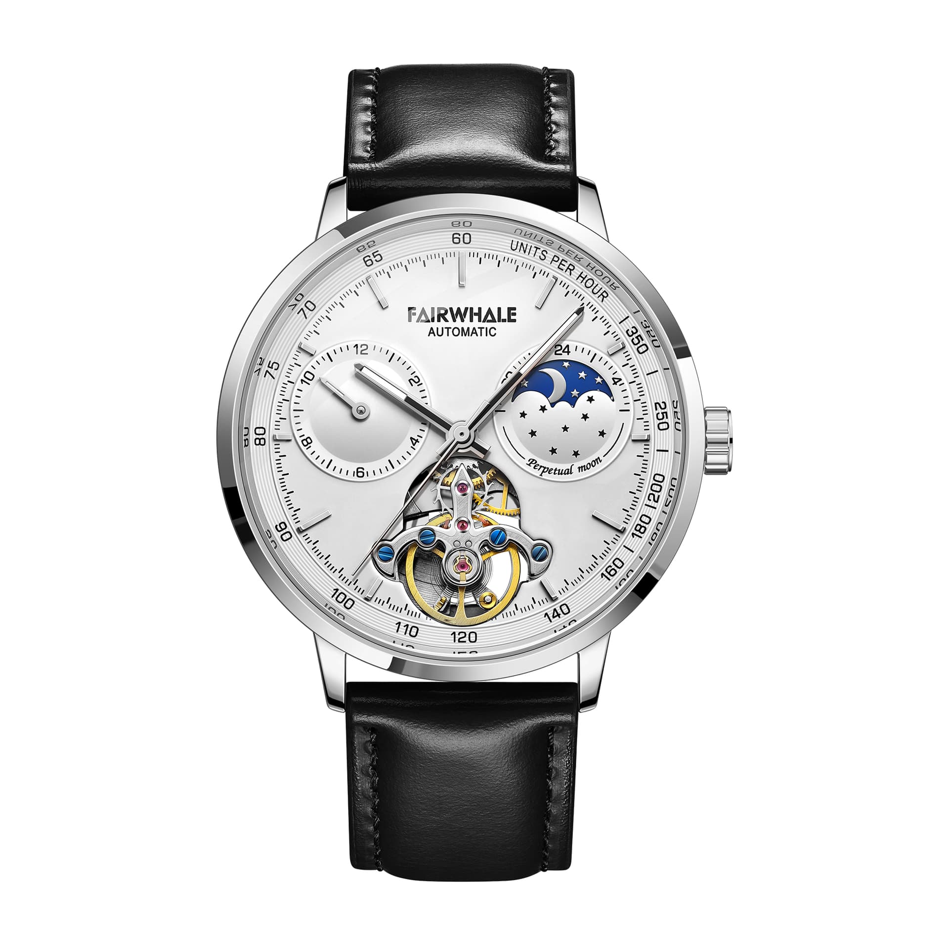 Mark Fairwhale Mark Fairwhale Paragon Silver Black Leather