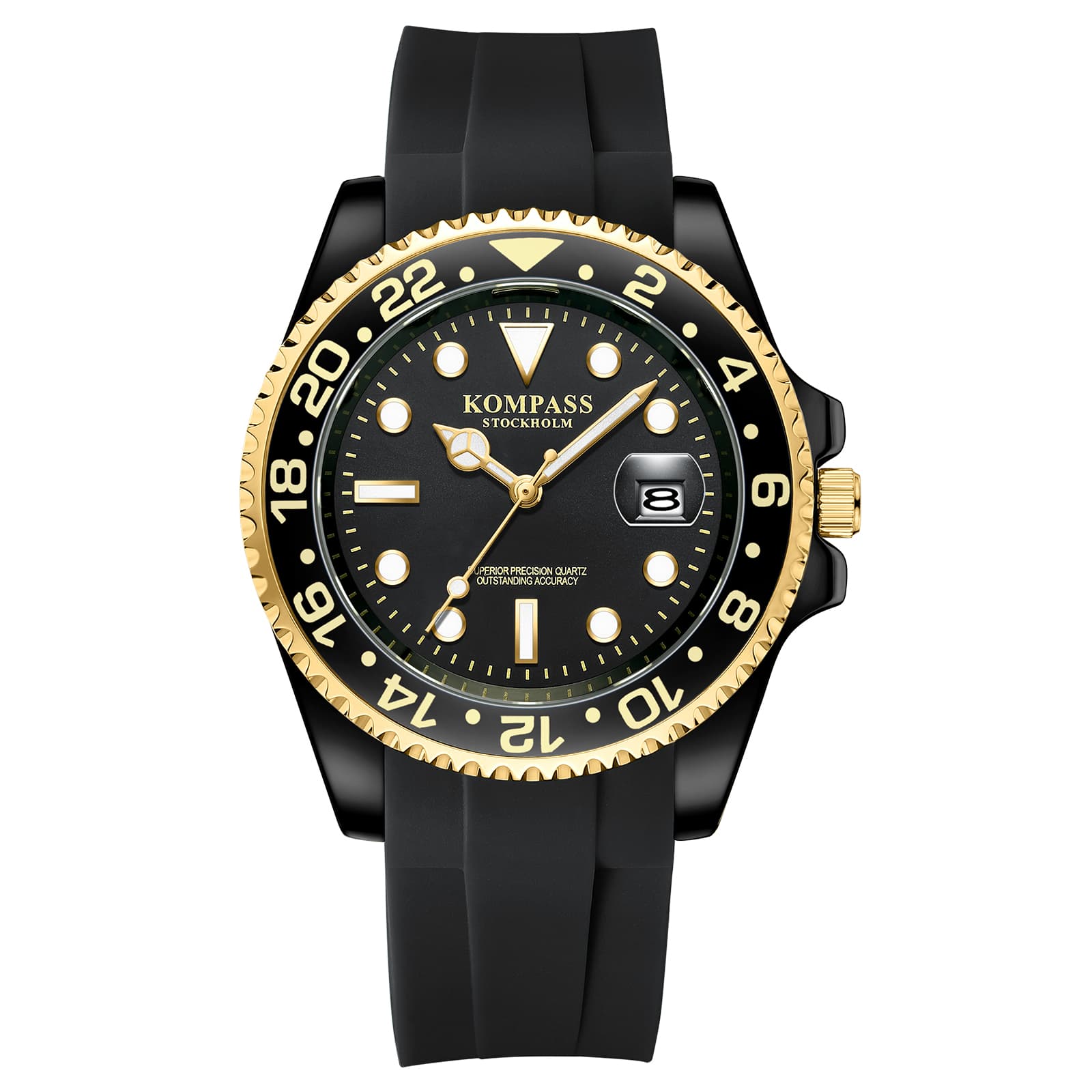Kompass Stockholm Kompass Grand Voyager Black Gold