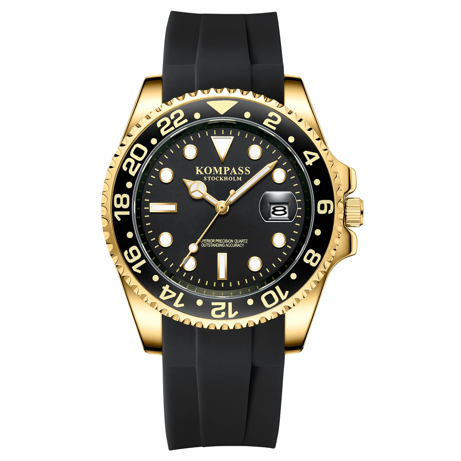 Kompass Stockholm Kompass Grand Voyager Gold Black