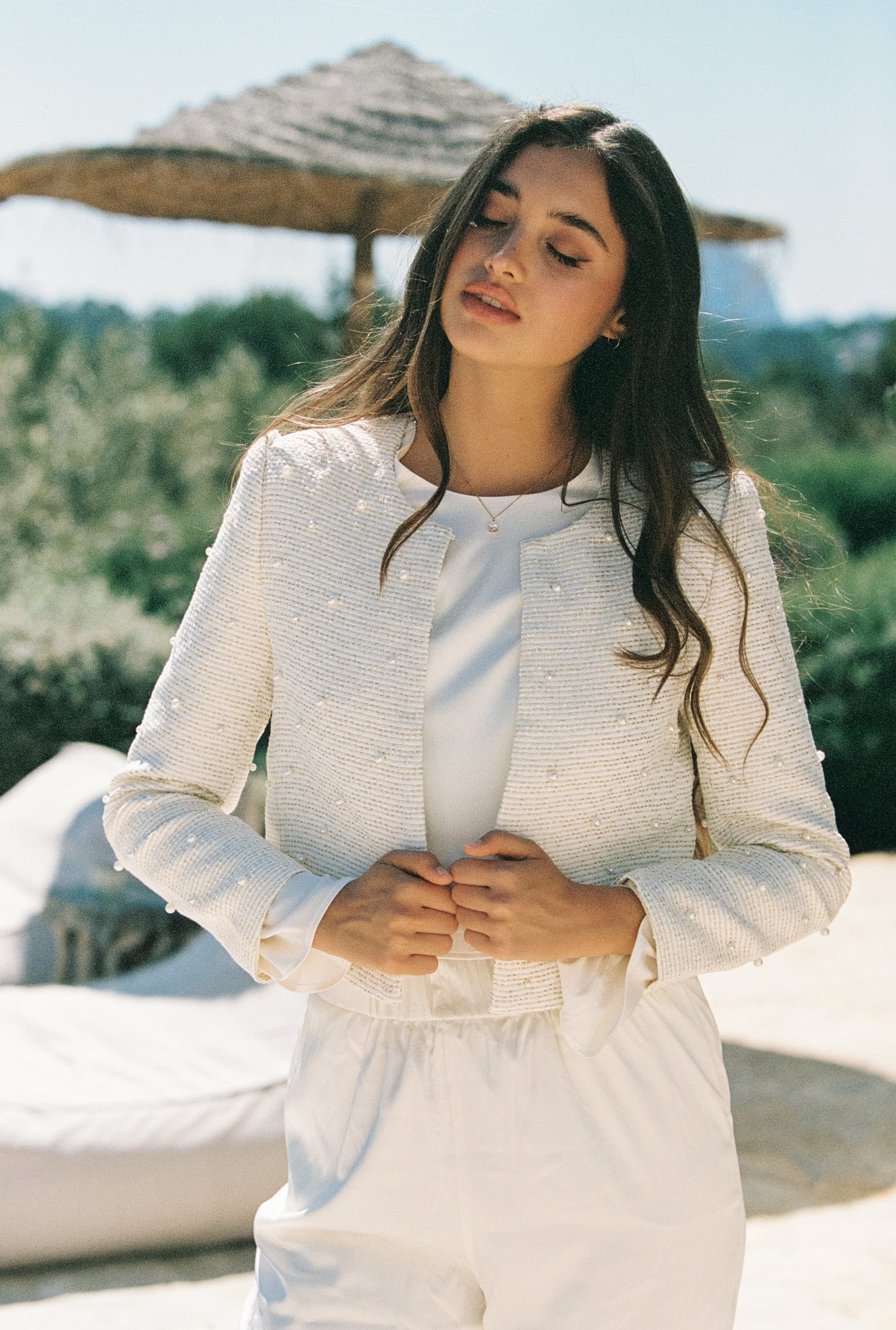 Kayani Flora Jacket - Crème
