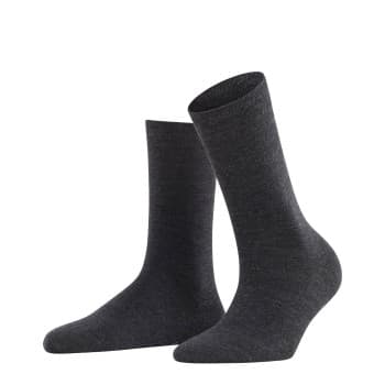Falke Falke Strømper Women Softmerino Antracit Str 37/38 Dame