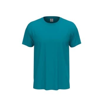 Stedman Classic Men T-shirt Himmelsblå bomull X-Small Herre