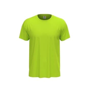 Stedman Classic Men T-shirt Limegrønn bomull XX-Small Herre