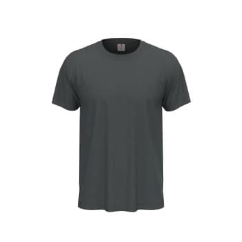 Stedman Stedman Classic Men T-shirt Mørkgrå bomull 5XL Herre