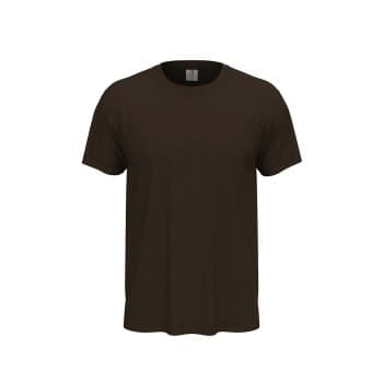 Stedman Stedman Classic Men T-shirt Mørkbrun bomull XX-Small Herre