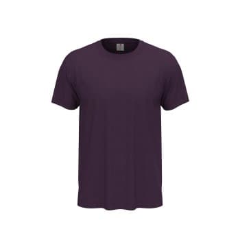 Stedman Stedman Classic Men T-shirt Mørkelilla bomull XX-Small Herre