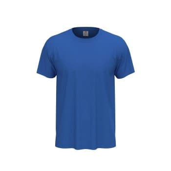 Stedman Classic Men T-shirt Royalblå bomull XX-Small Herre
