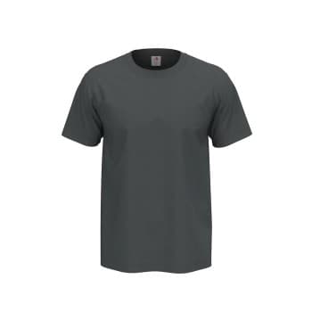 Stedman Stedman Comfort Men T-shirt Grå bomull 5XL Herre