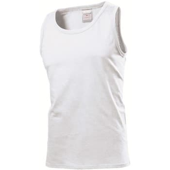 Stedman Stedman Classic Tank Top Men Hvit bomull XX-Large Herre