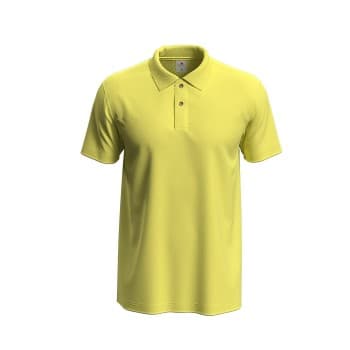 Stedman Stedman Polo Men Gul bomull XX-Large Herre