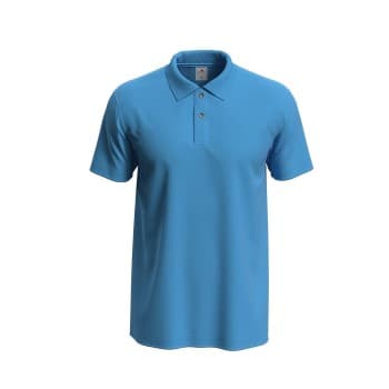 Stedman Stedman Polo Men Lysblå bomull XX-Large Herre