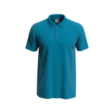 Stedman Stedman Polo Men Blå bomull XX-Large Herre