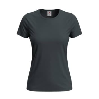 Stedman Classic Women T-shirt Antracit bomull XX-Large Dame