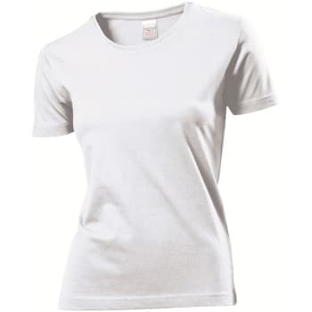 Stedman Stedman Classic Women T-shirt Hvit bomull 3XL Dame