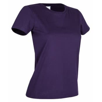 Stedman Stedman Classic Women T-shirt Lilla bomull Small Dame