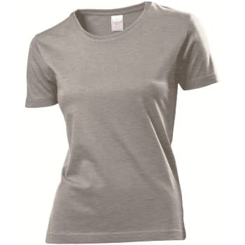 Stedman Classic Women T-shirt Mørkgrå bomull 3XL Dame