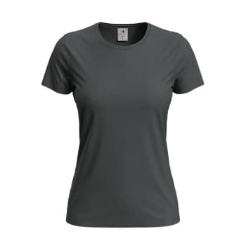 Stedman Stedman Classic Women T-shirt Stålgrå bomull 3XL Dame