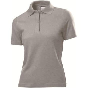 Stedman Stedman Polo Women Gråmelerad bomull X-Small Dame