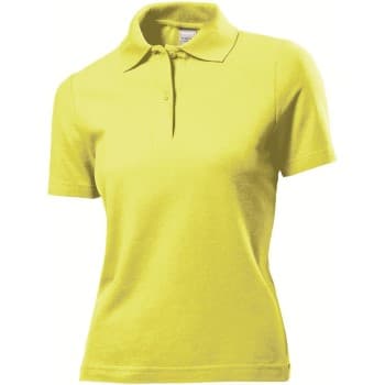 Stedman Stedman Polo Women Gul bomull X-Large Dame