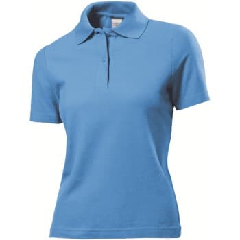 Stedman Stedman Polo Women Lysblå bomull X-Large Dame