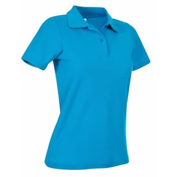 Stedman Stedman Polo Women Blå bomull X-Large Dame