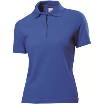 Stedman Stedman Polo Women Royalblå bomull X-Small Dame