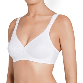 Triumph BH Elegant Cotton N Hvit C 80 Dame