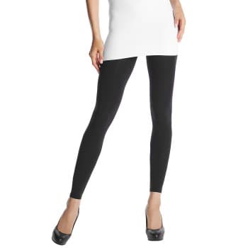 DIM DIM Opaque Veloute Leggings Svart polyamid XS/S Dame